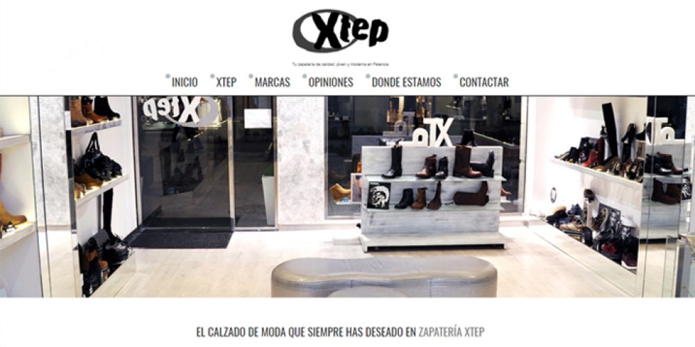 Presentamos la Web de Zapatería Xtep